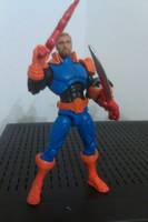 Manga Deathstroke  (Triple H Cosplay) (Crossover) Custom Action Figure