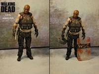 T-DOG Season 3 Style the Walking Dead (Walking Dead) Custom Action Figure