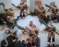 The Lost Tribe ,  White Roar  (King Roar) (Realm Universe) Custom Action Figure