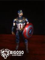 Captain America (Avengers 2 Age of Ultron) (Marvel Legends) Custom Action Figure