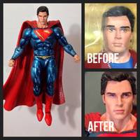 Superman Tom Welling (DC Direct) Custom Action Figure
