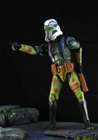 Commander Gree (Star Wars Clone Wars) Custom Action Figure