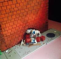 Comic Cover Reprint Building (Teenage Mutant Ninja Turtles) Custom Diorama / Playset