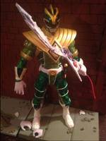 Batinthesun 2014 Green Ranger (Power Rangers) Custom Action Figure