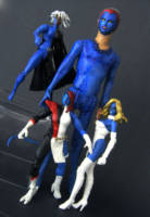 Mystique: Mid-Transform Nightcrawler (X-Men) Custom Action Figure