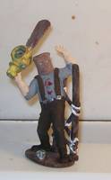 Resident Evil 4 Chainsaw Ganado (Resident Evil) Custom Diorama / Playset
