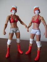 Jokerz- Dee Dee (Delia and Deidre Dennis) (Batman Beyond) Custom Action Figure