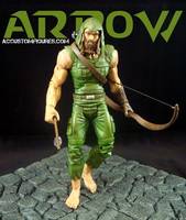 Arrow (Stephen Amell Island Suit) (DC Universe) Custom Action Figure