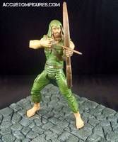 Arrow (Stephen Amell Island Suit) (DC Universe) Custom Action Figure