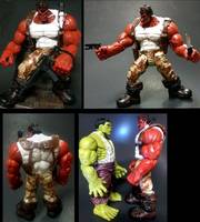 Red Hulk (Agents of Smash Inspired) (Marvel Select) Custom Action Figure