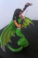 Q&a , Miss "Q"  (Quetzalpetlatl) (Realm Universe) Custom Action Figure