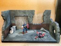 Apocalypse Alley Dio 1:12 Scale (Marvel Legends) Custom Diorama / Playset