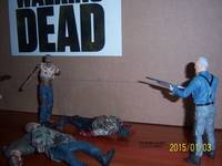 Hershel Greene Episode 214 "beside the Dying Fire" (Walking Dead) Custom Action Figure