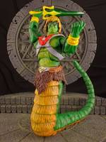 Snake He-Man (Masters of the Universe) Custom Action Figure