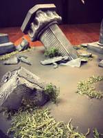 War Ruins Diorama (Marvel Legends) Custom Diorama / Playset