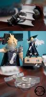 Kingdom Hearts Cloud Strife (Kingdom Hearts) Custom Action Figure