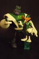 Green Lantern Daffy and Philowog (DC Universe) Custom Action Figure