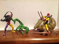 Symbiote Deadpool (Marvel Universe) Custom Action Figure