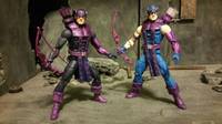 Dark Hawkeye and Classic Hawkeye (Marvel Legends) Custom Action Figure