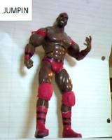 Ahmed Johnson (JAKKS Deluxe) (Wrestling) Custom Action Figure