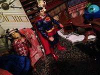 Evil Superman from Superman 3 (Superman) Custom Action Figure