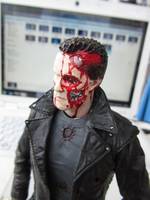 Terminator Tanker Truck Pursuit Head Repaint (Terminator) Custom Action Figure