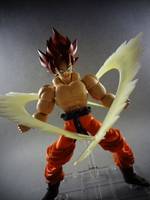 S.H Figuarts False Super Saiyan Goku (Dragonball Z) Custom Action Figure