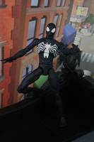 Spiderman (Black Costume) (Marvel) Custom Action Figure