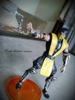 Scorpion (Mortal Kombat) (Mortal Kombat) Custom Action Figure