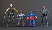 Crossbones and Sin (Marvel Universe) Custom Action Figure
