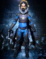 Dr. Hudson / Prometheus (Aliens) Custom Action Figure