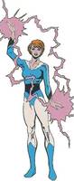 LIGHTNING LASS Ayla Ranzz Legion of Super Heroes (DC Universe) Custom Action Figure