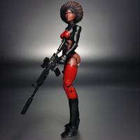 Misty Knight (Marvel Universe) Custom Action Figure