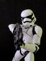 Finn in Episode 7 Stormtrooper Gear (Star Wars) Custom Action Figure