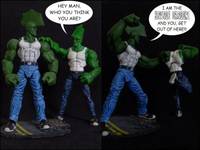 Savage Dragon (Legendary Comic Book Heroes) Custom Action Figure