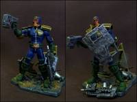 Judge Dredd (Legendary Comic Book Heroes) Custom Action Figure