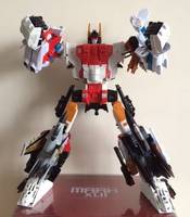 Combiner Wars Superion - New Feet and Modded Hands (Transformers) Custom Action Figure