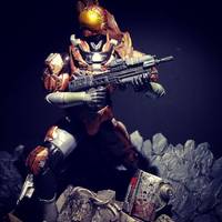 Sgt Aiden (Halo) Custom Action Figure