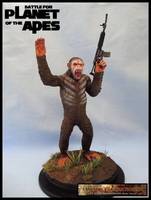 Caesar (Planet of the Apes) Custom Diorama / Playset