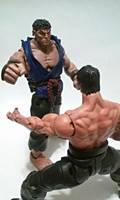 Evil Ryu- Street Fighter (Street Fighter) Custom Action Figure