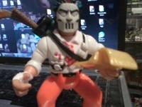 Casey Jones of Octopus Inc. / Gridlock of TMNT Operation Blue Line (Teenage Mutant Ninja Turtles) Custom Action Figure