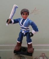Water Tribe/Water Bender Girl (Mega Bloks) Custom Action Figure