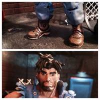 Casey Jones (Teenage Mutant Ninja Turtles) Custom Action Figure