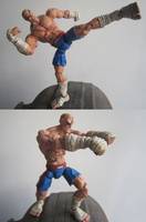 Sagat (Street Fighter) Custom Action Figure