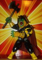 Sinestro Corps Aldo "the Great Silverback Warrior" (Green Lantern) Custom Action Figure