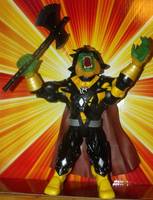 Sinestro Corps Aldo "the Great Silverback Warrior" (Green Lantern) Custom Action Figure