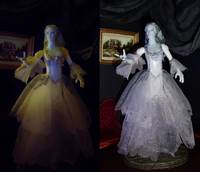 Haunting Beauty, Woman in White (Fantasy) Custom Action Figure
