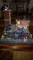 SHS Battle at Jhonny´S (Super Hero Squad) Custom Diorama / Playset