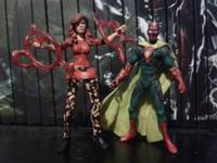 Scarlet Wtch and the Vision (Marvel Universe) Custom Action Figure