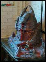 Snake Mountain (Masters of the Universe) Custom Diorama / Playset